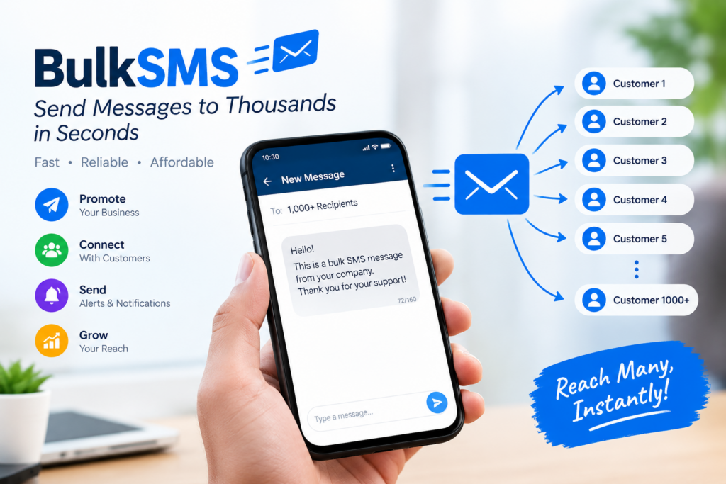 bulksms reach thousands instantly
